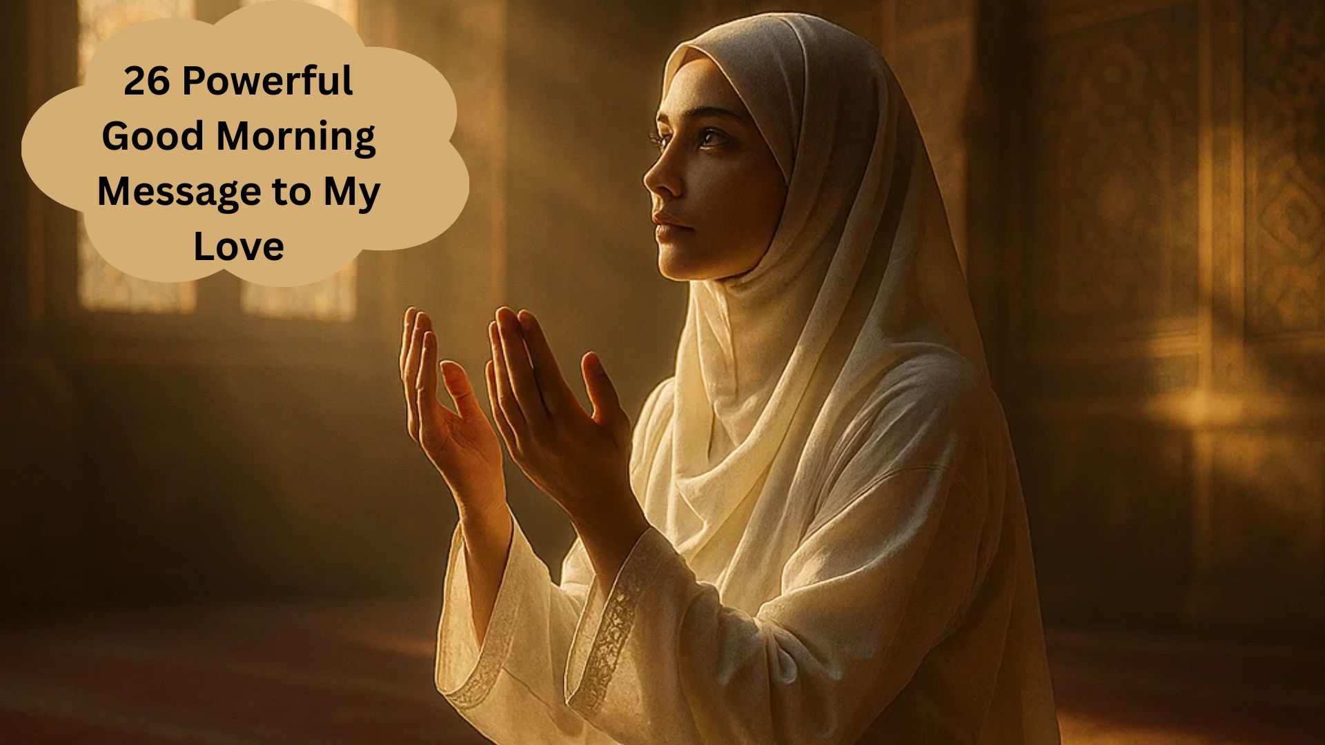 26 Powerful Good Morning Message to My Love