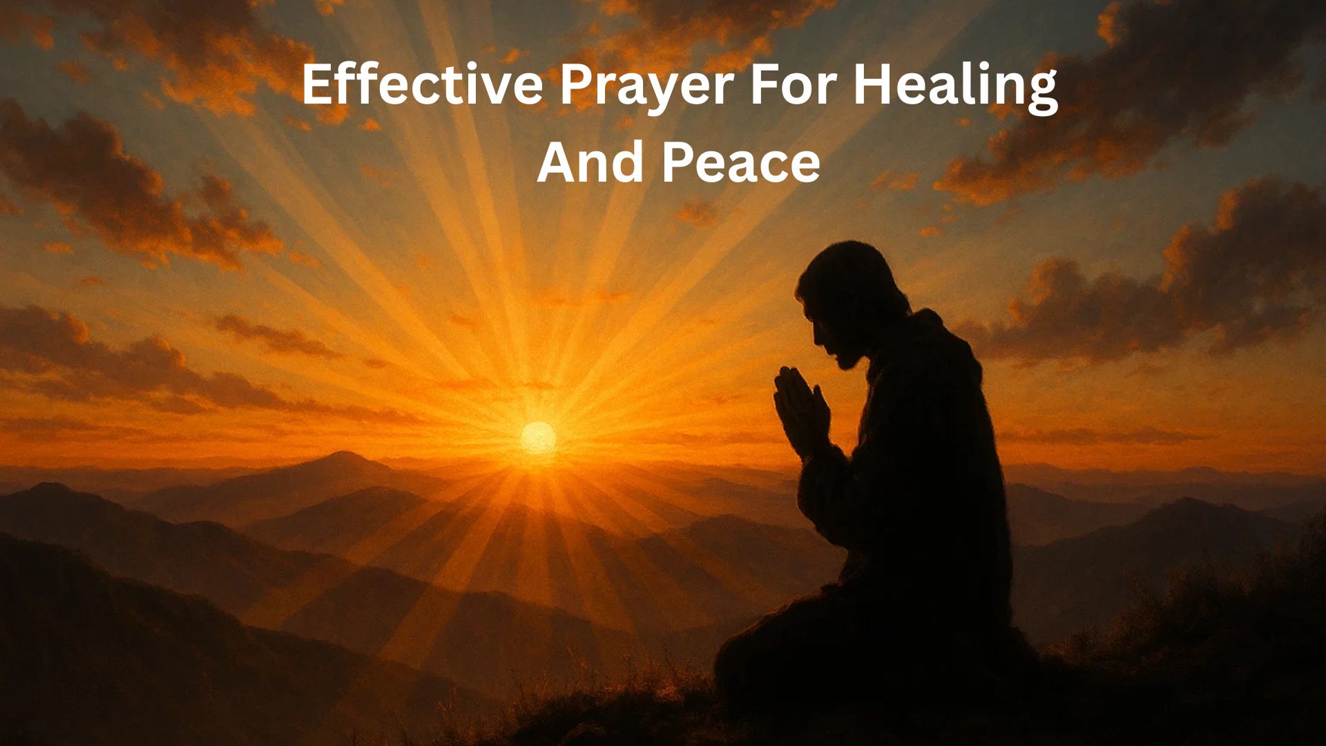 27 Effective Prayer For Healing And Peace
