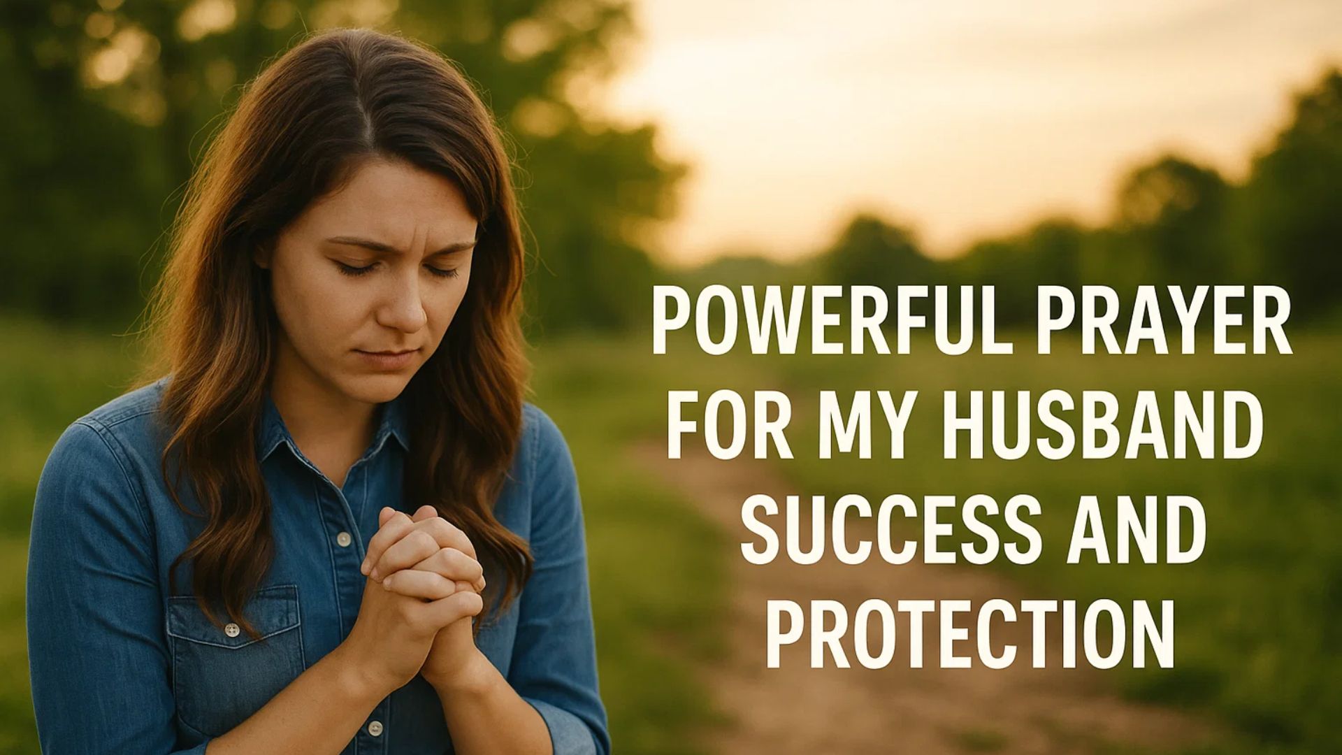 Powerful Prayer For My Husband Success And Protection
