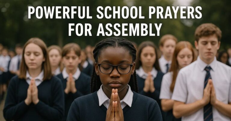 27 Powerful School Prayers for Assembly 27 Powerful School Prayers for Assembly