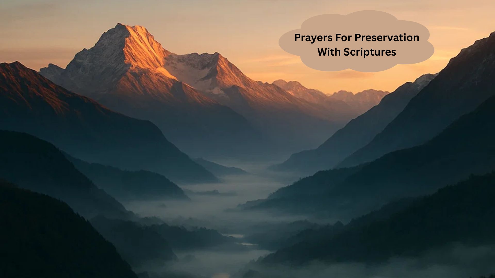 Prayers For Preservation With Scriptures